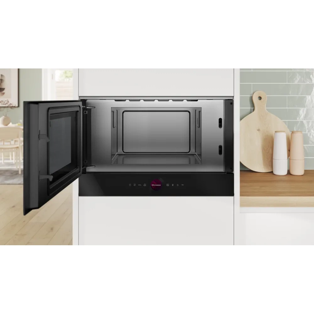 Bosch Series 8 Built In Microwave - Black | BFL7221B1B