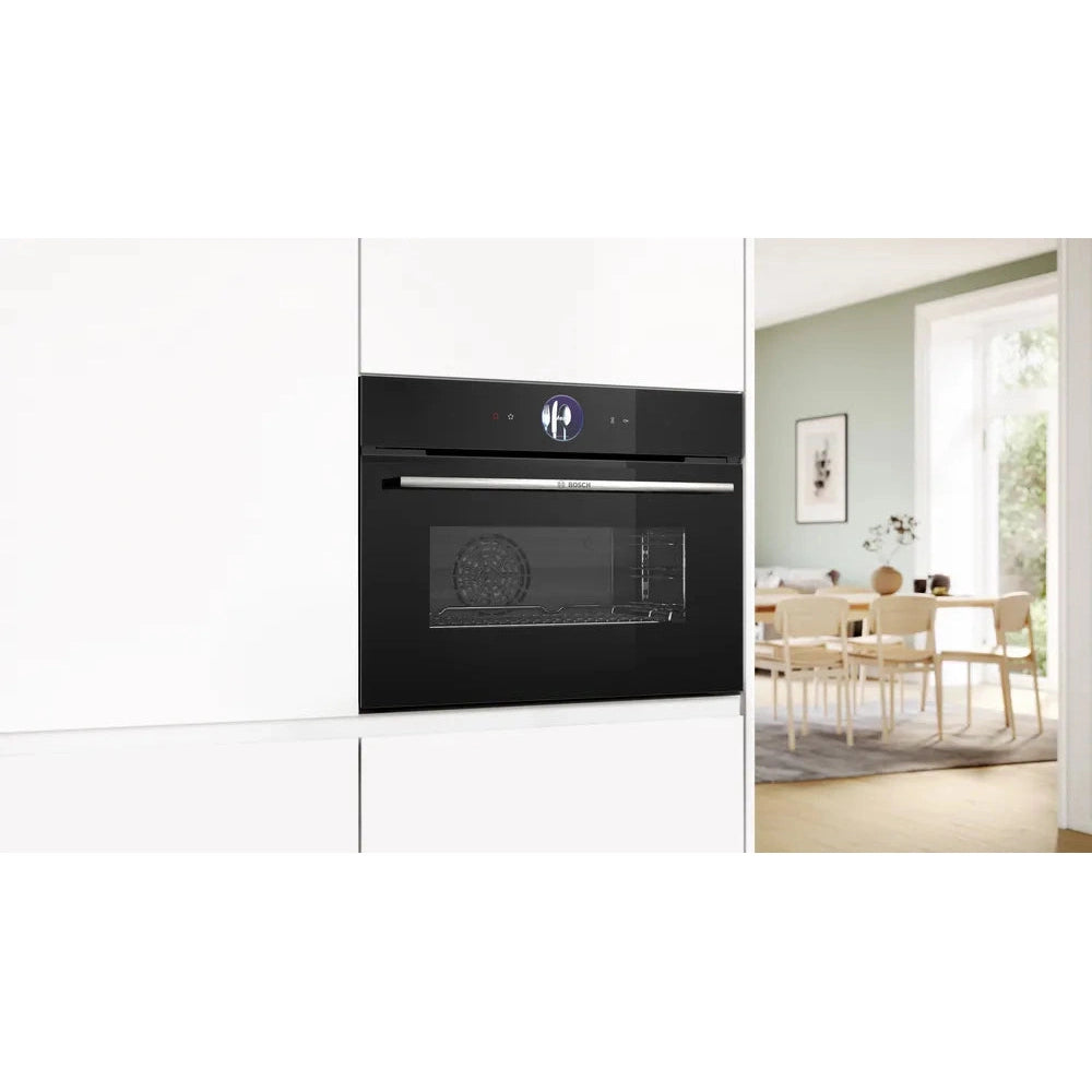 Bosch Series 8 Full Steam Combi Oven Black CSG7361B1