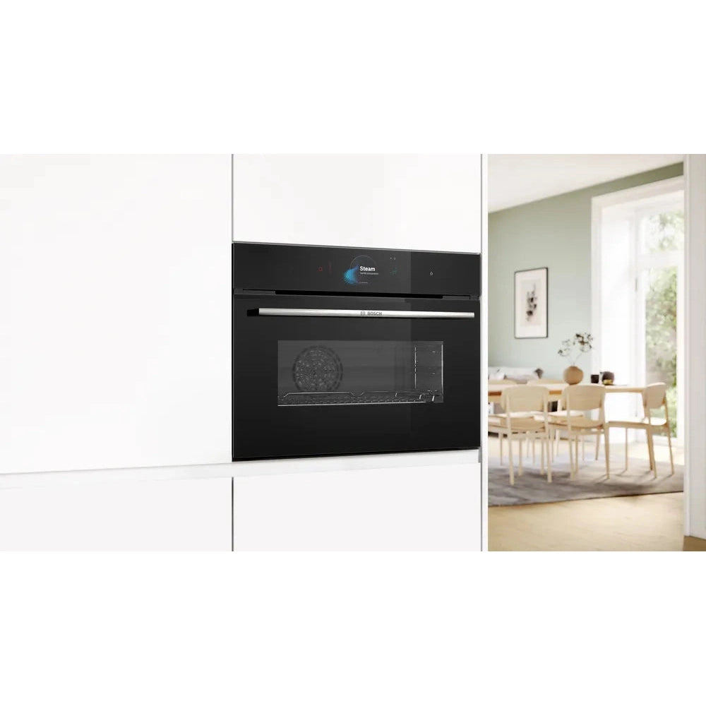 Bosch Series 8 Full Steam Combi Oven Black CSG7584B1