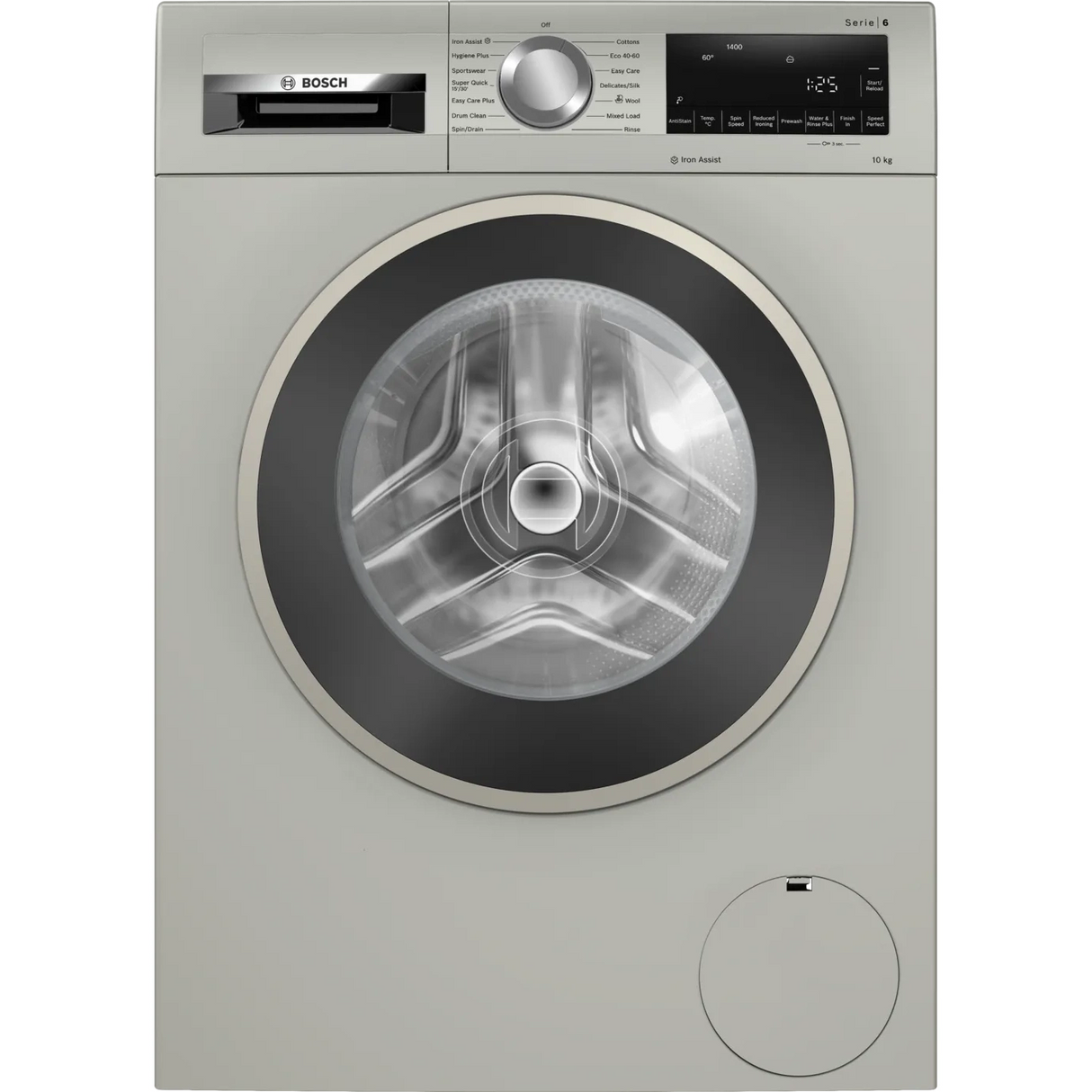 Bosch Series 6 10kg Washing Machine Silver WGG254ZSGB