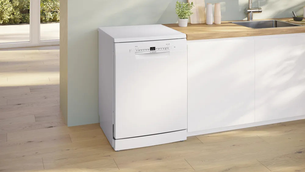 Bosch Series 2 60cm Freestanding Drawer Dishwasher - White | SMS2HVW67G