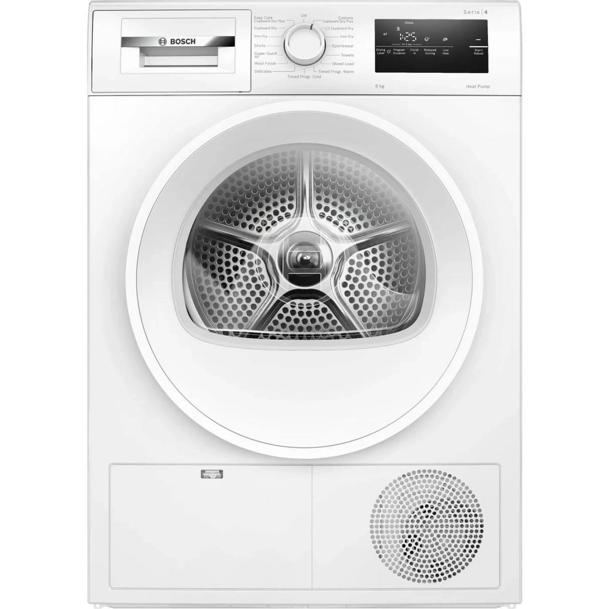 Bosch Series 4 8kg Heat Pump Dryer - White | WTH85225GB