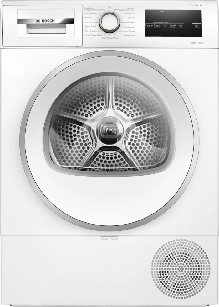 Bosch Series 4 Heat pump tumble dryer 8 kg | WTH85224GB