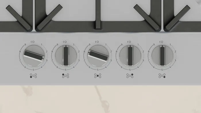 Neff N 70 Gas hob 75 cm - Stainless steel | T27CIQ8N0