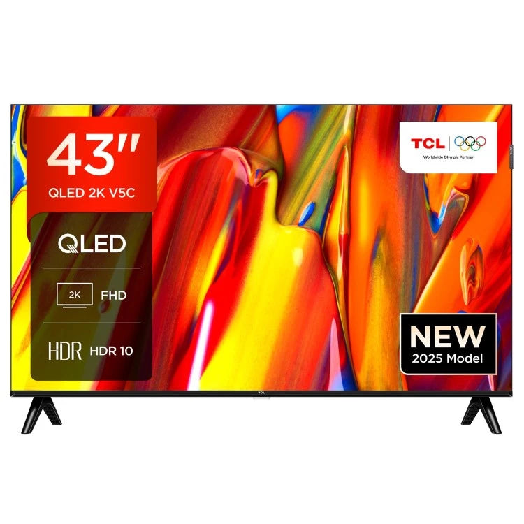 TCL 43" QLED Full HD Android Smart TV | 43V5C