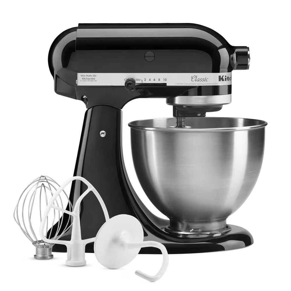 KitchenAid Mixer Tilt-Head 4.3L Classic - Onyx Black | 5K45SSBOB