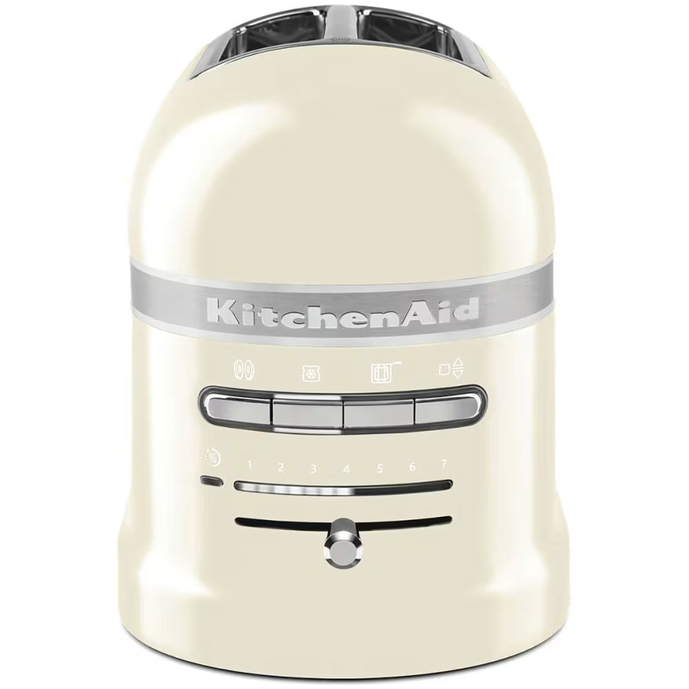KitchenAid 2 Slice Artisan Toaster - Almond Cream | 5KMT2204BAC