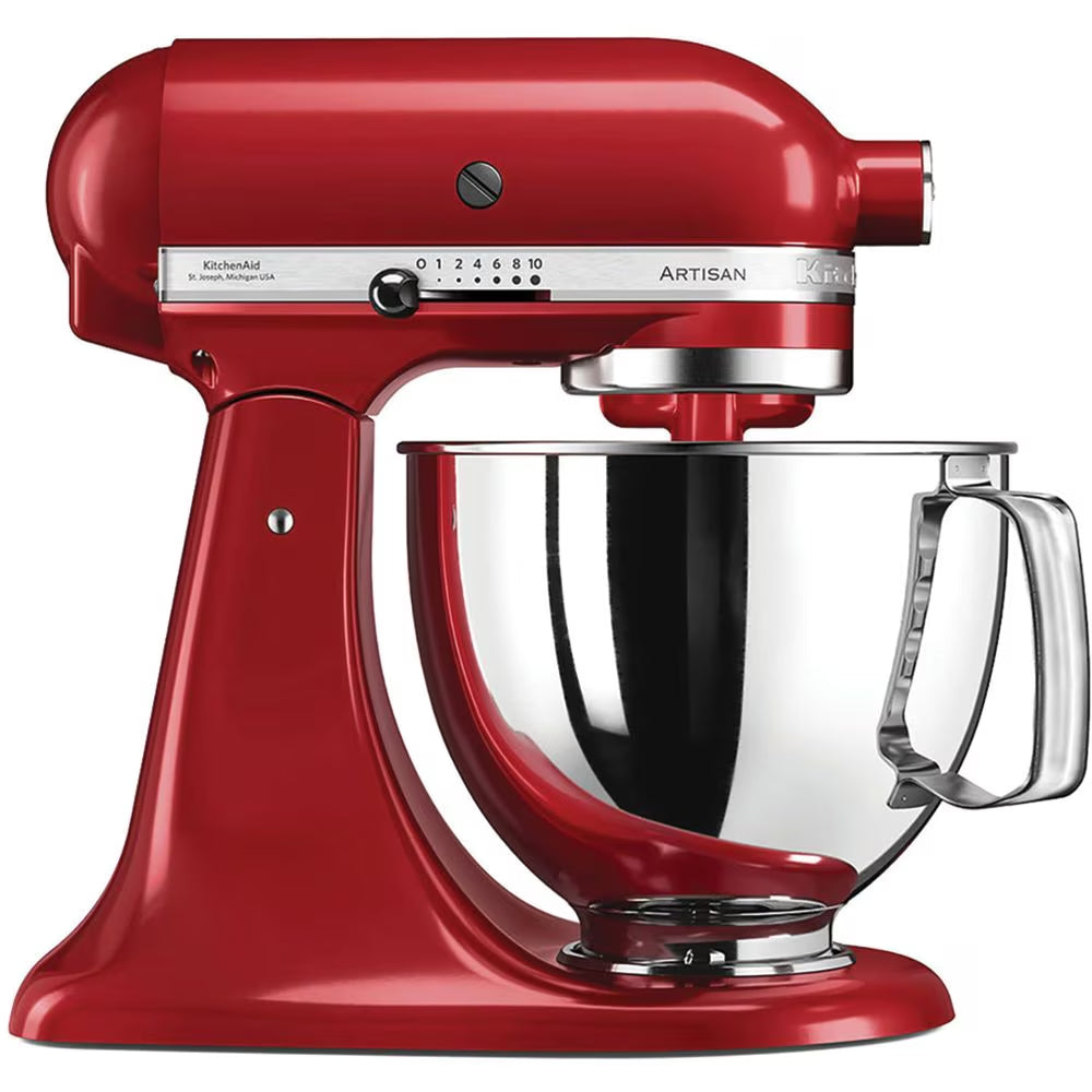 KitchenAid Mixer Tilt-Head 4.8L Artisan - Empire Red | 5KSM125BER