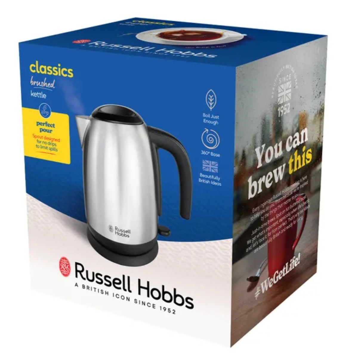 Russell Hobbs Adventure Kettle Stainless Steel | 23910