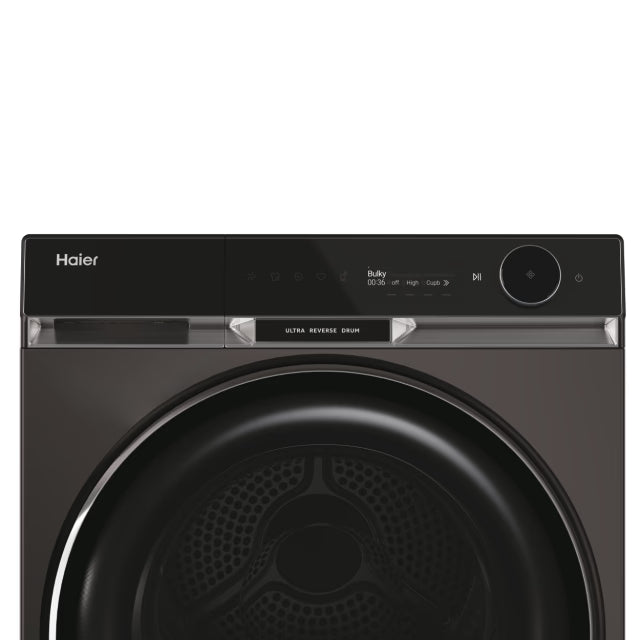 Haier X Series 9kg Heat Pump Tumble Dryer - Graphite | HD90-A3Q397PGU1-UK