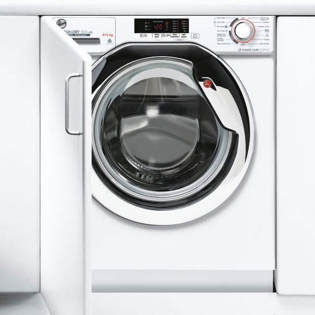 Hoover Integrated Washer Dryer White HBDS485D2ACE-80