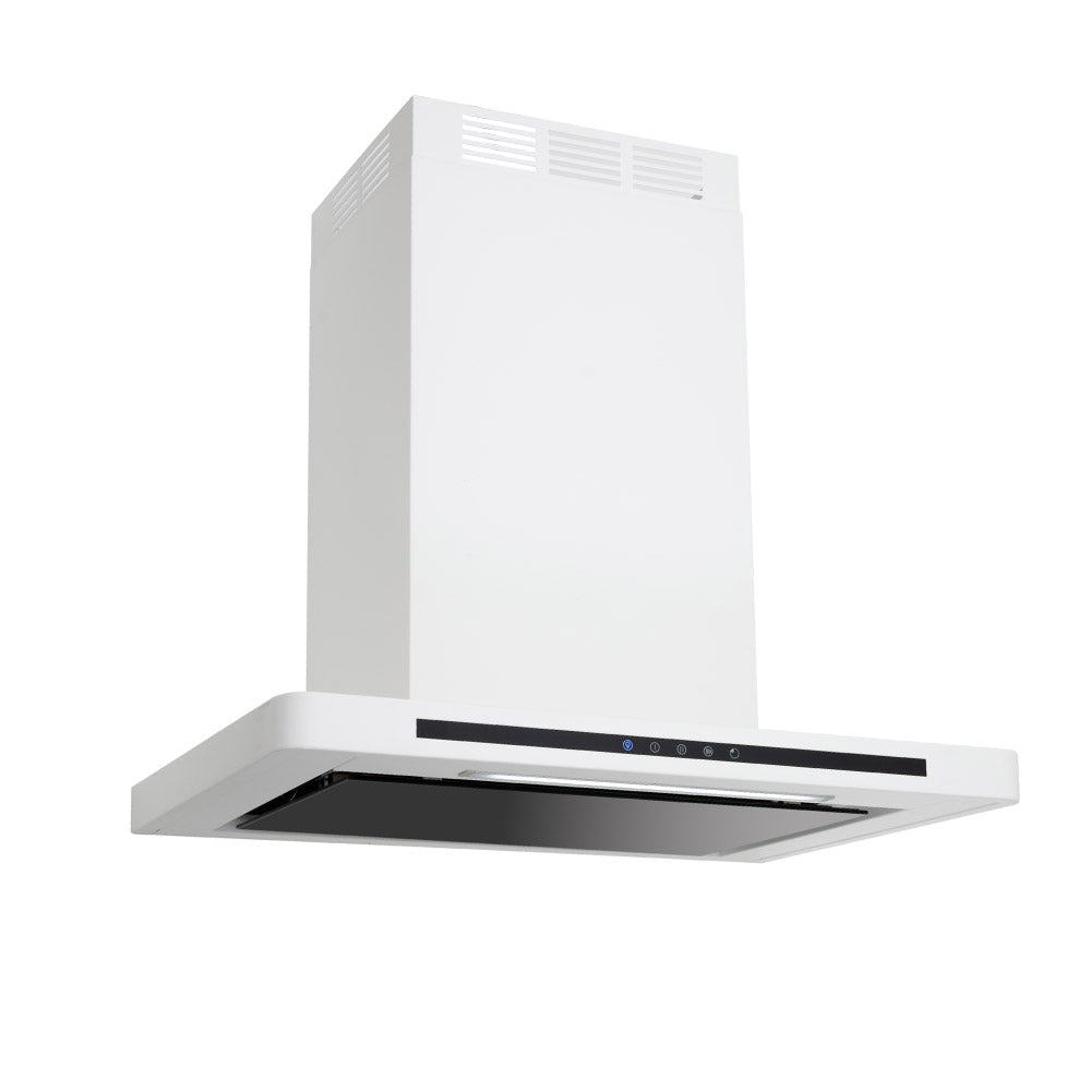 Luxair LINEA Premium 70cm Slimline Cooker Hood - White | LA-70-LINEA-WHT