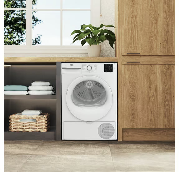 Beko 8kg Heat Pump Tumble Dryer - White | BM3T3822W
