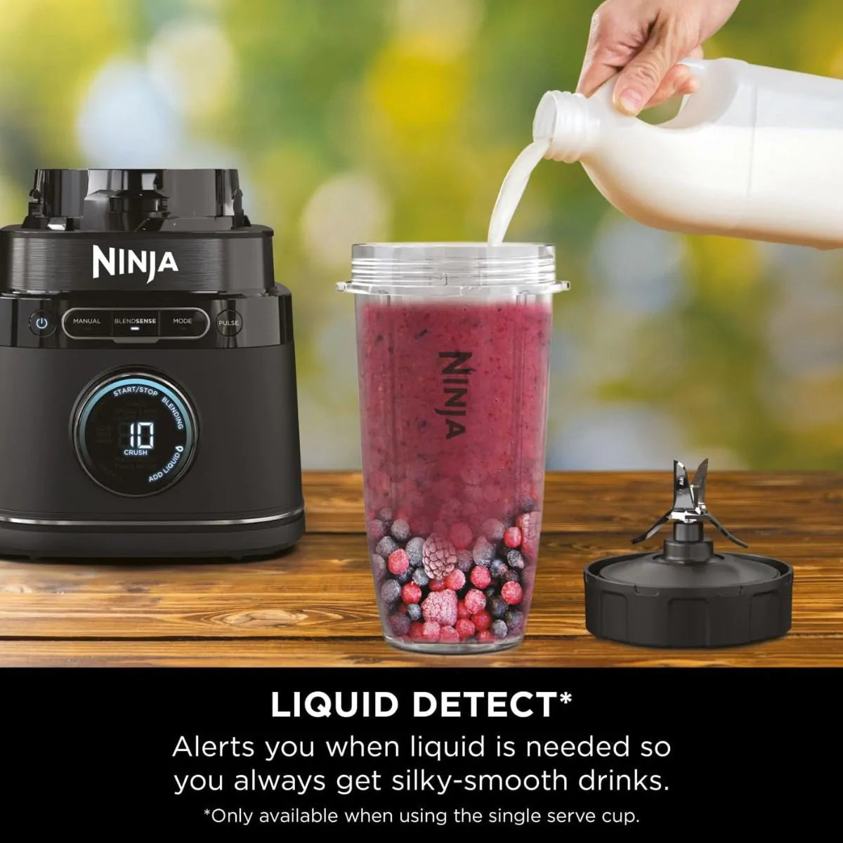 NINJA Detect Power Pro Blender & Food Processor - Black | TB401UK