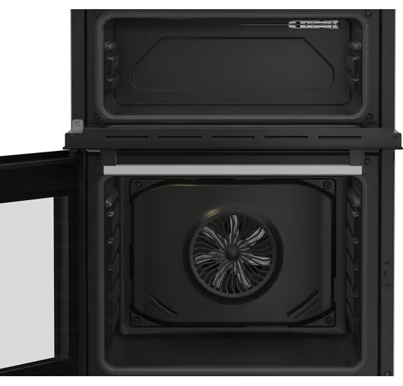 Beko 60cm Double Oven Electric Cooker - White | FDC6731W