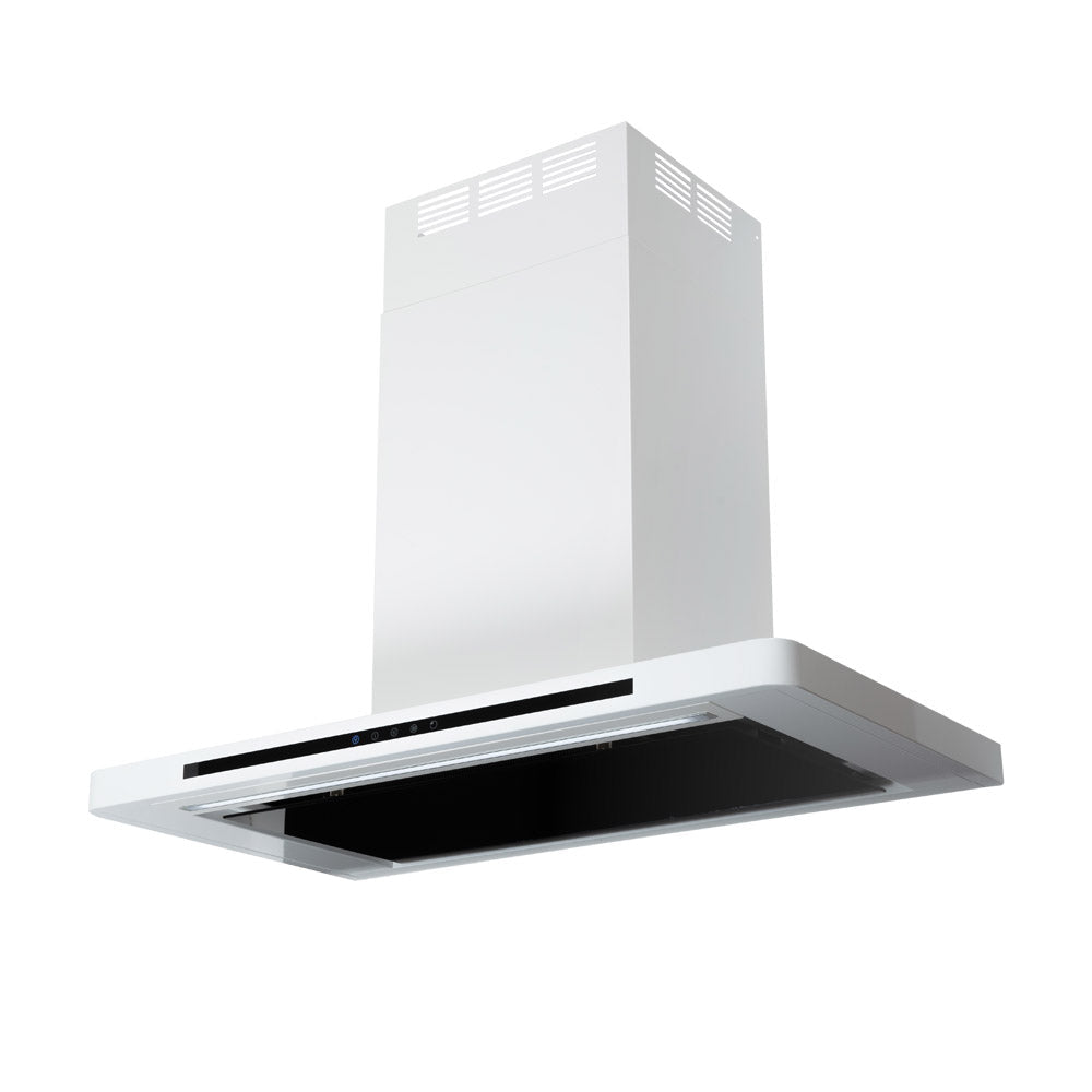 Luxair LINEA Premium 90cm Slimline Cooker Hood - White | LA-90-LINEA-WHT