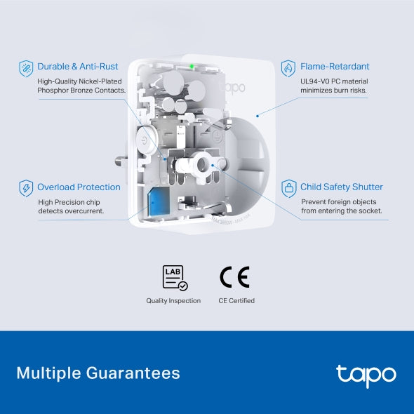 Tapo Mini Smart Wi-Fi Plug, Energy Monitoring | TAPOP110M