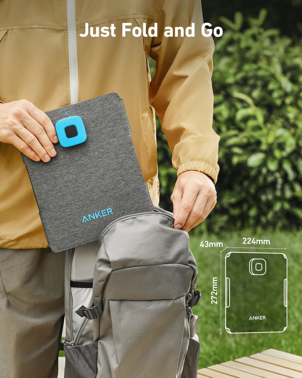 Anker SOLIX PS30 Portable Solar Panel | A24260A1