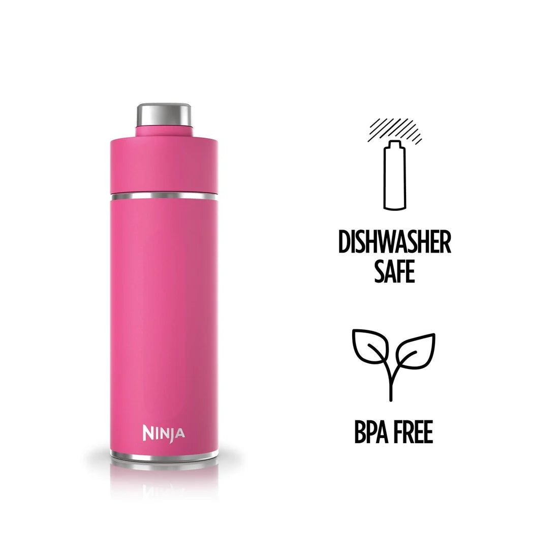 Ninja Thirsti 530 ml Travel Bottle – Hot Pink | DW1801EUUKBP