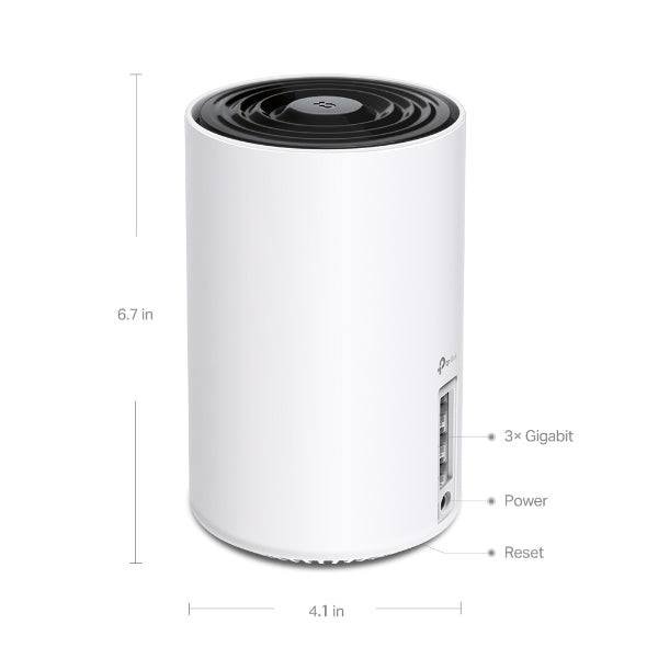TP Link AXE5400 Tri-Band Mesh Wi-Fi 6E System | DECOXE75(3-PACK)