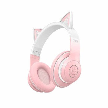 XO Cat Ear Bluetooth Headphone with Colourful Lights - Pink | EXSXO-BE38P