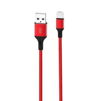 XO Lightning Cable 2m - Braided Red | EXSXO-NB143L2MR
