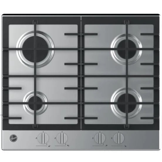 Hoover 4 Burner Built-In Gas Hob - Stainless Steel | HHG6BRK3X