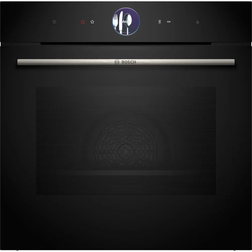 Bosch Series 8 Full Steam Single Oven Black HSG7364B1B