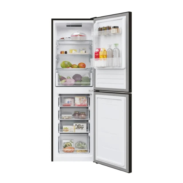 Hoover 50:50 Fridge Freezer - Black | HVT3CLECKIHB-1