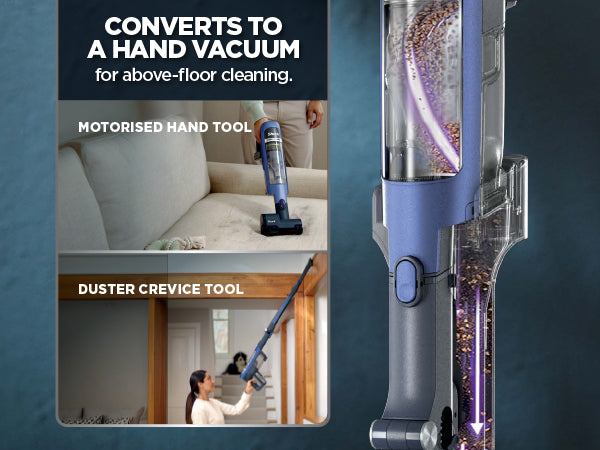 Shark PowerDetect Speed Clean and Empty Pet Pro Cordless Vacuum – Ultramarine | IA3241UKT