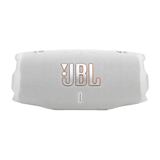 JBL Charge 6 Portable Bluetooth Speaker - White | JBLCHARGE6BWHT