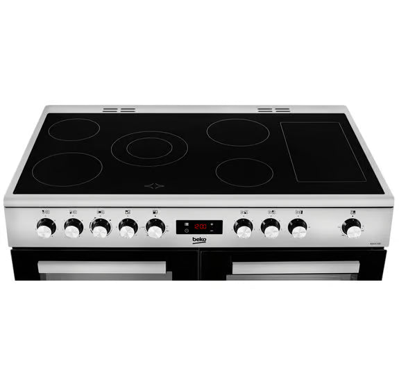 Beko 100cm Range Cooker Ceramic - Stainless Steel | KDVC100X