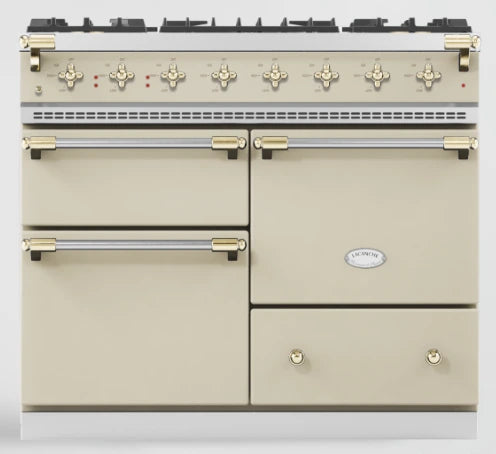 Lacanche Chagny Classic - Ivory & Brass | LG1053CTCT