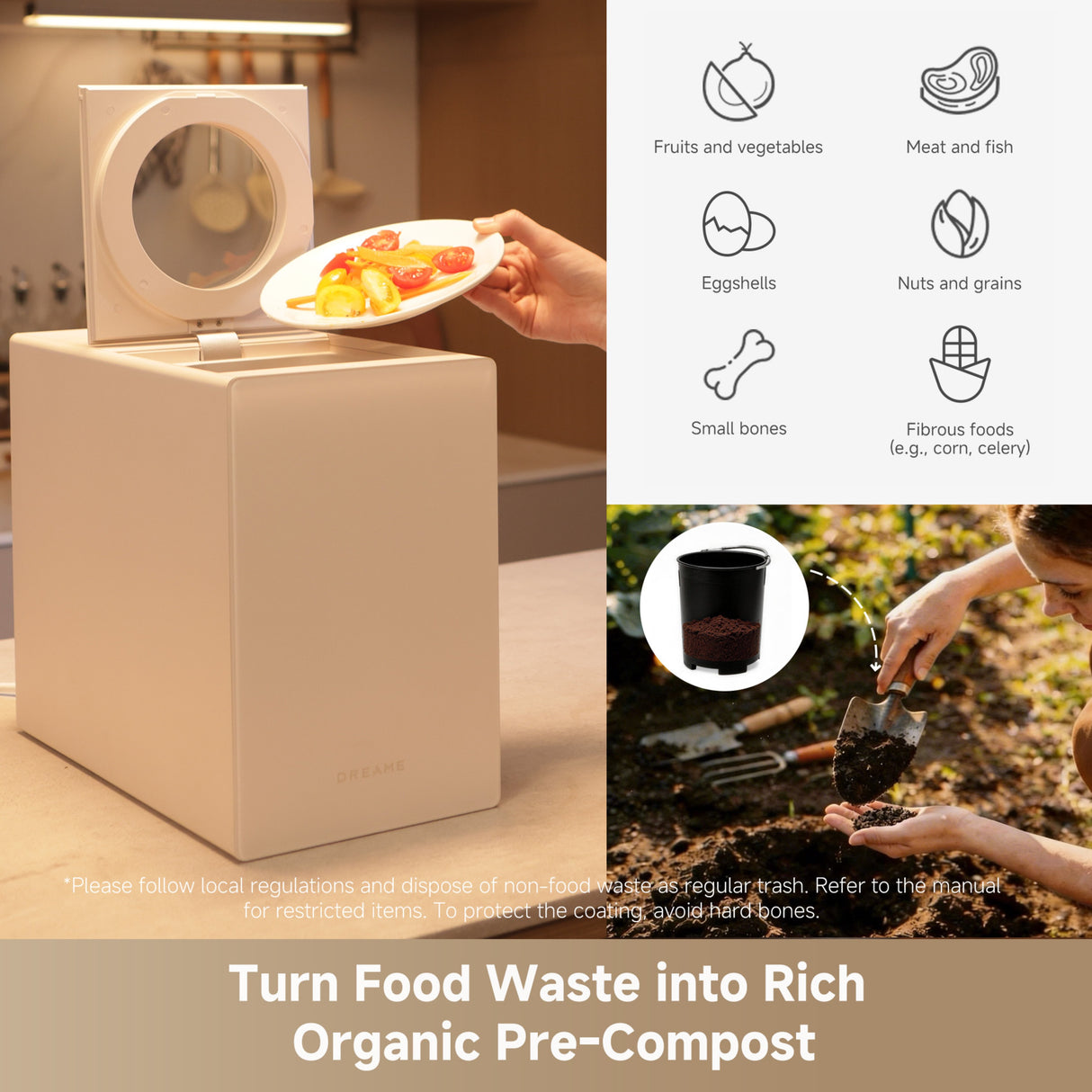 Dreame SF25 Food Waste Disposer | CVF70A