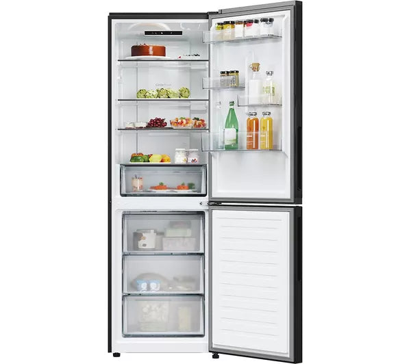 Hoover 60/40 Fridge Freezer - Black | HONCQ2T618EBK