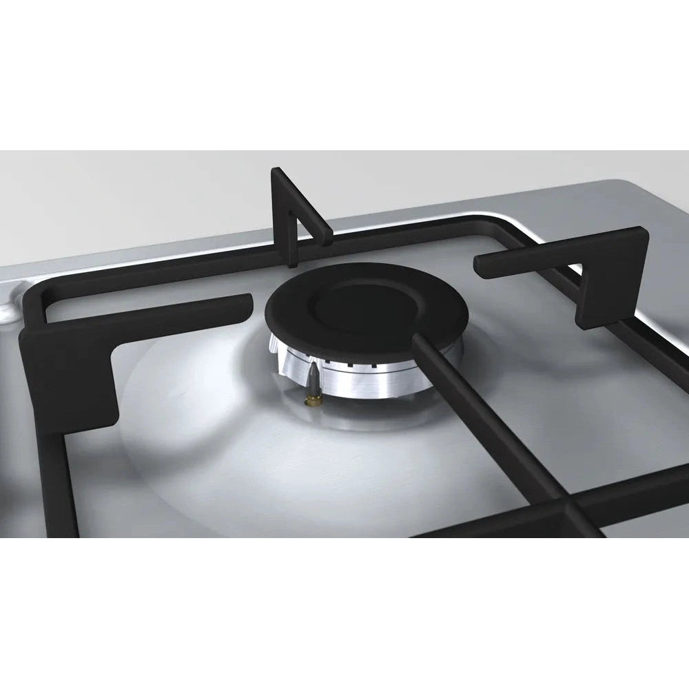 Bosch Series 2 60cm Gas Hob Brushed Steel PBP6B5B60