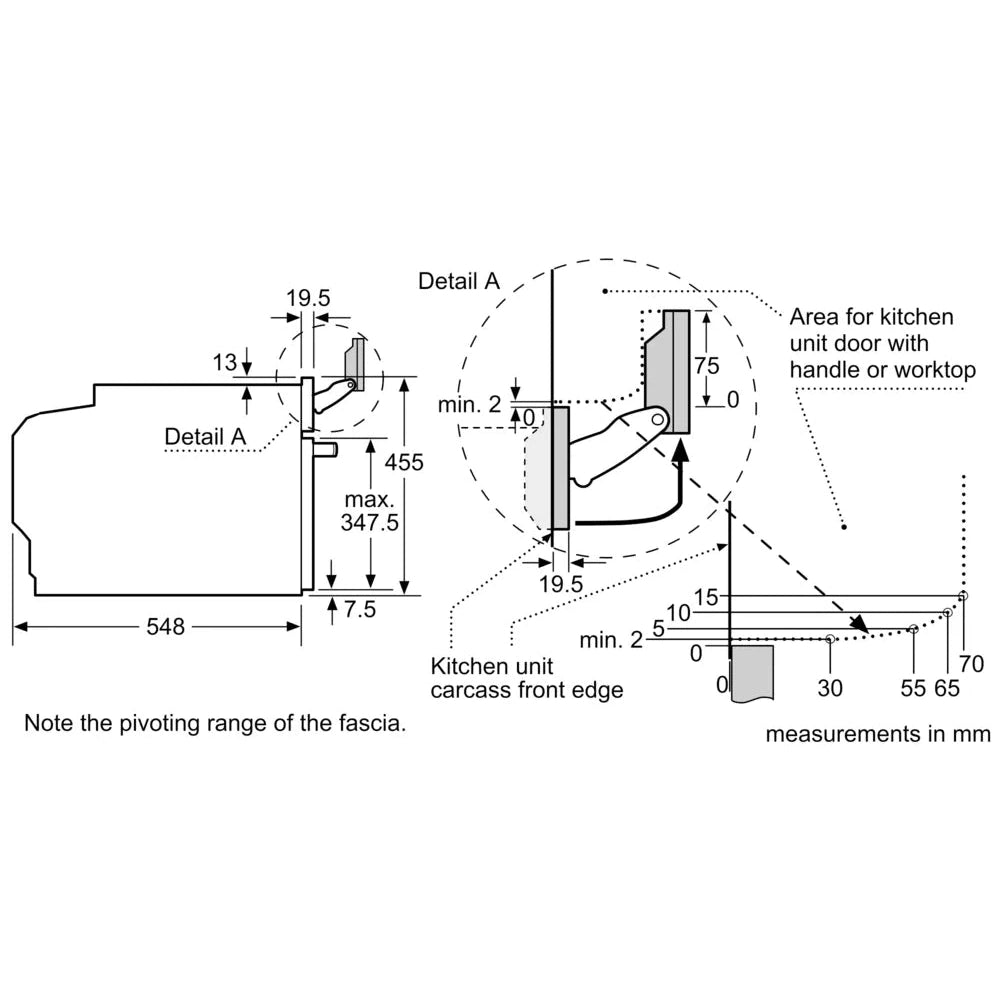 Bosch Series 8 Full Steam Combi Oven Black CSG7361B1