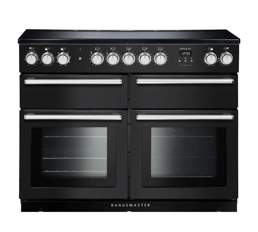 Rangemaster Nexus SE 110cm Induction Range Cooker - Charcoal Black & Chrome | NEXSE110EICB/C