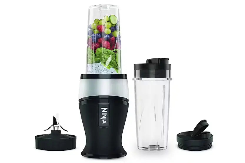 Nutri Ninja 700W Slim Blender & Smoothie Maker - Silver | QB3001UKS