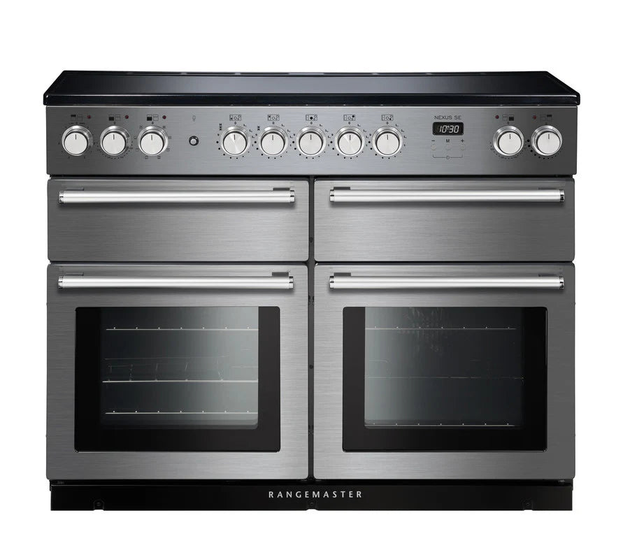 Rangemaster Nexus SE 110cm Induction Range Cooker - Stainless Steel & Chrome | NEXSE110EISS/C