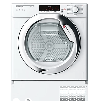 Hoover 7kg Built-in Heat pump Tumble Dryer White | HTDBWH7AITCE-80