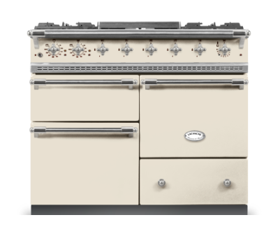 Lacanche Chagny Classic 100cm - Ivory & Matt Chrome
