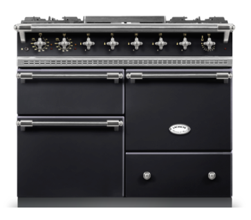 Lacanche Chagny Classic 100cm - Black Gloss & Matt Chrome