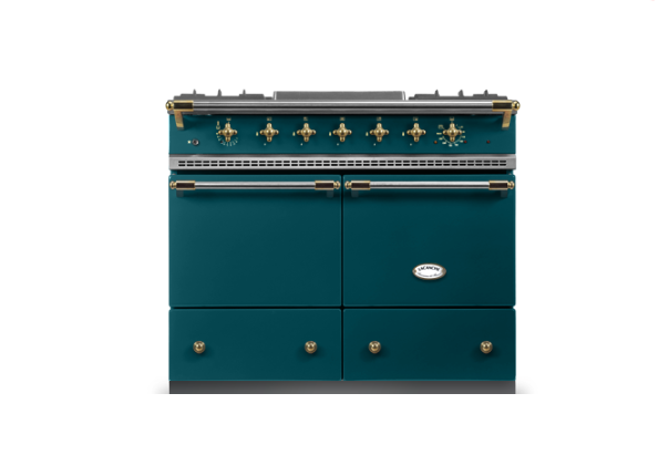 Lacanche Cluny Classic 100cm - Teal Blue & Brass