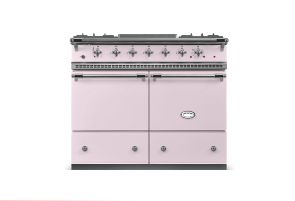 Lacanche Cluny Classic 100cm - Pink Quartz & Brushed Stainless Steel
