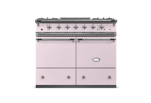 Lacanche Cluny Classic 100cm - Pink Quartz & Brushed Stainless Steel