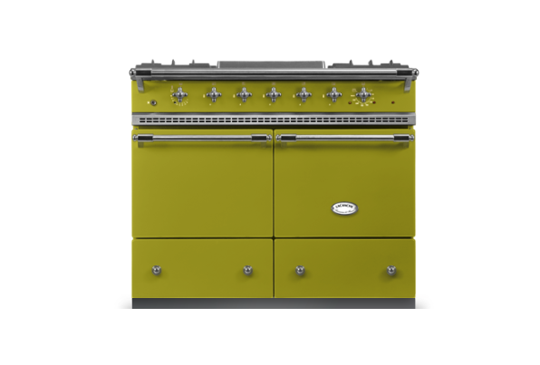 Lacanche Cluny Classic 100cm - Anise Green & Brushed Stainless Steel