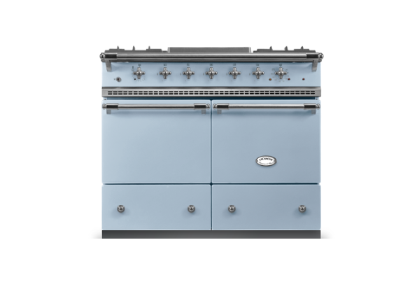 Lacanche Cluny Classic 100cm - Delft blue & Brushed Stainless Steel