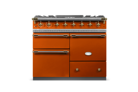 Lacanche Chagny Classic 100cm - Terracotta & Brass