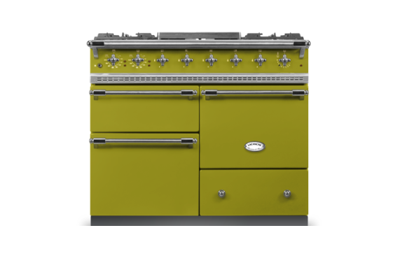 Lacanche Chagny Classic 100cm - Anise Green & Brushed Stainless Steel